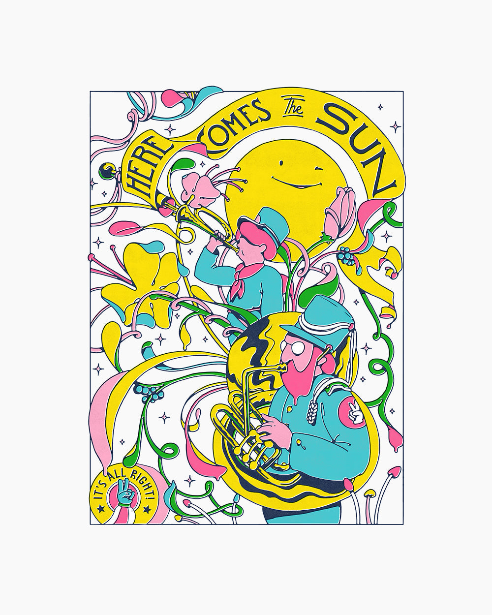 Here Comes the Sun Kids T-Shirt product image 2
