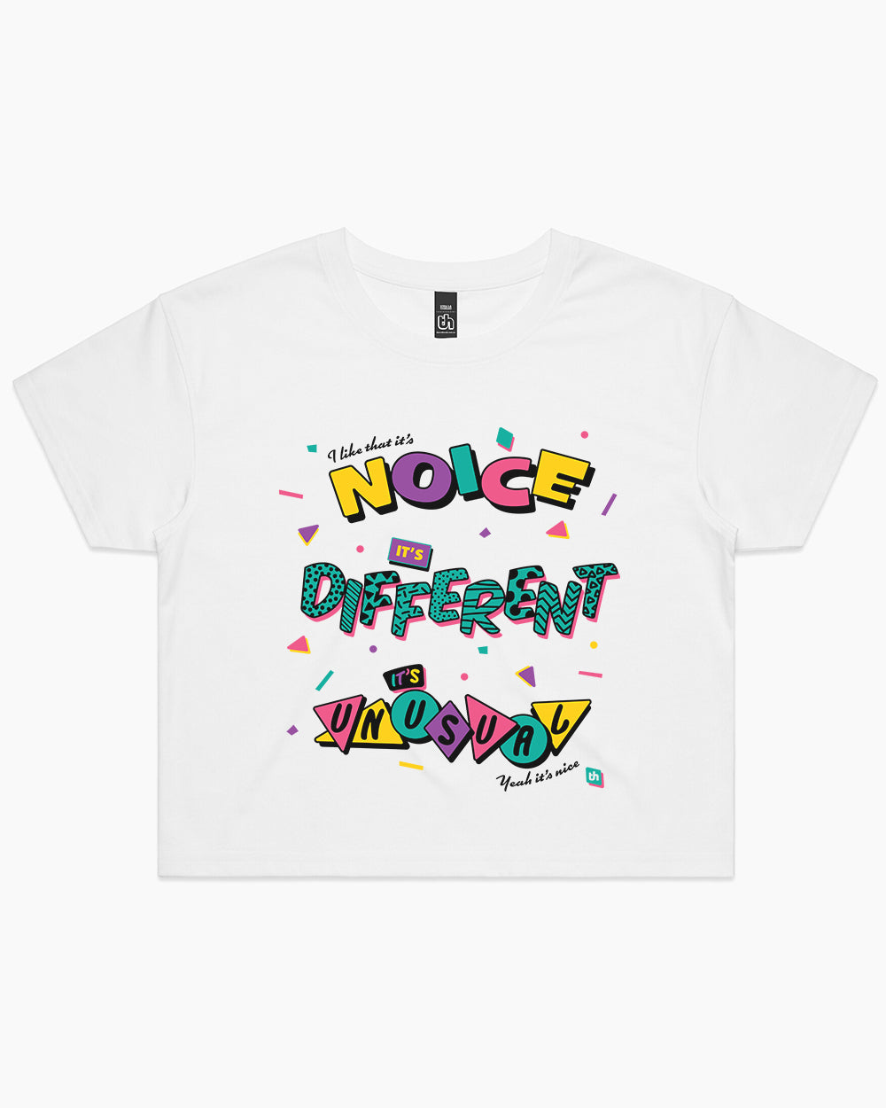 It's Noice Different Unusual Crop Tee product image 1
