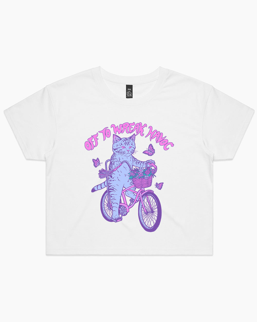 Off to Wreak Havoc Crop Tee product image 3