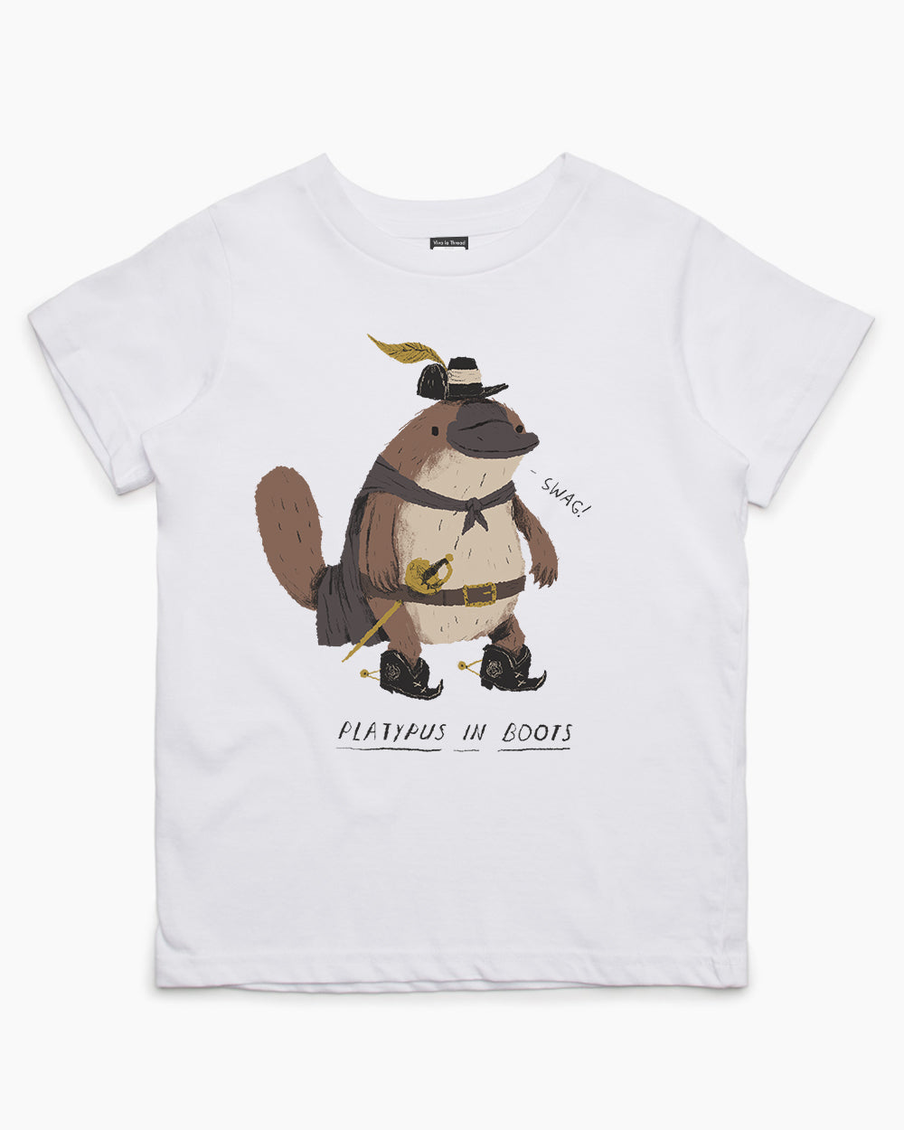 Platypus in Boots Kids T-Shirt product image 1