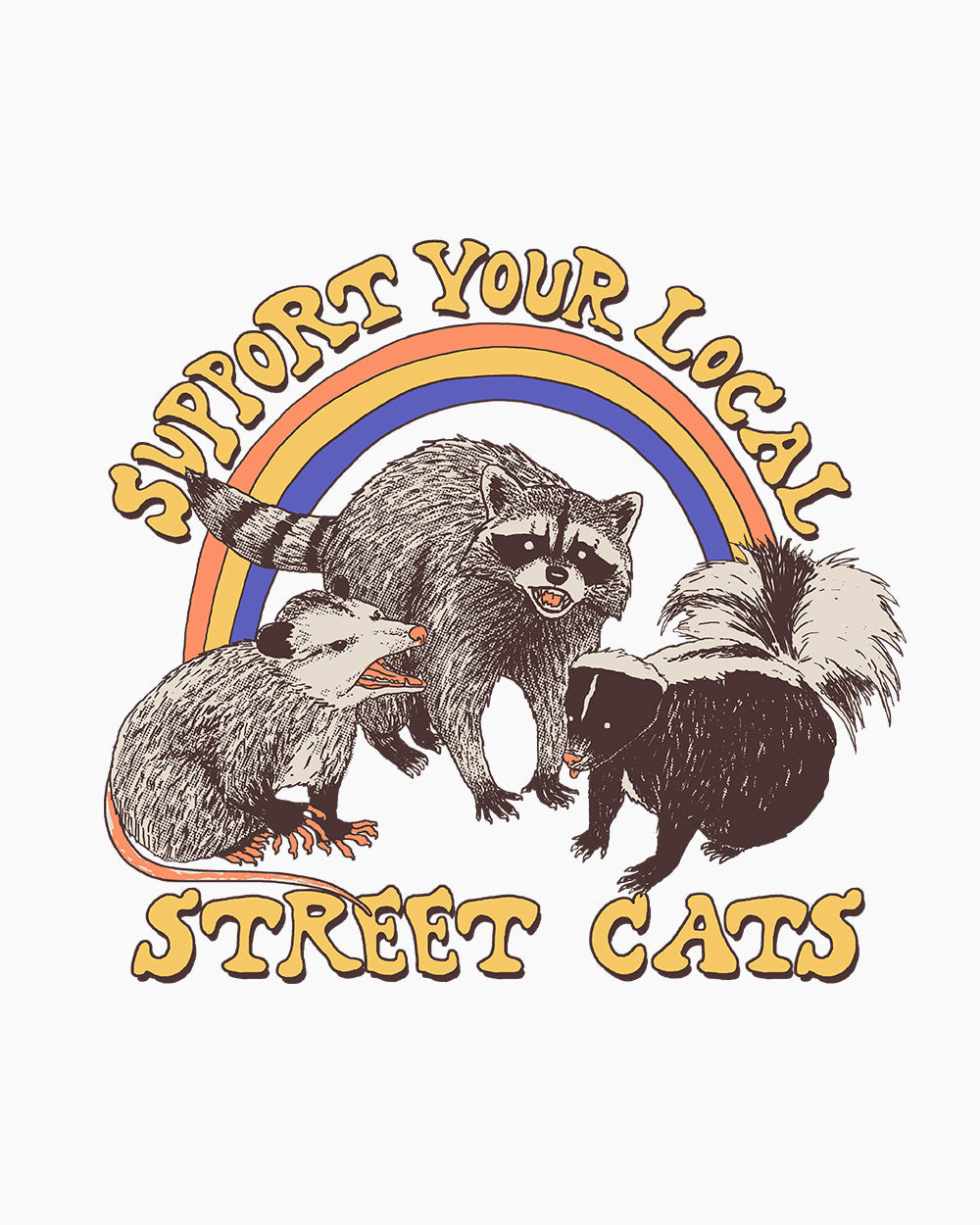 Street Cats Crop Tee product image 2