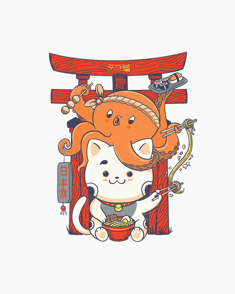 Tako and Neko Kids T-Shirt product image 2