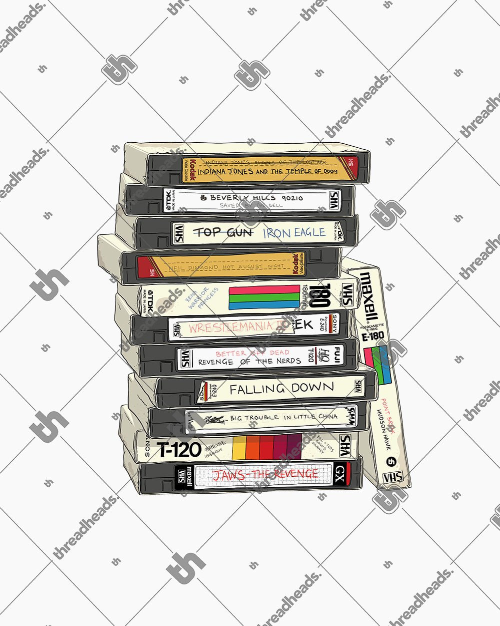 VHS Tapes Long Sleeve