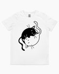 Yinyang Cats Kids T-Shirt product image 1